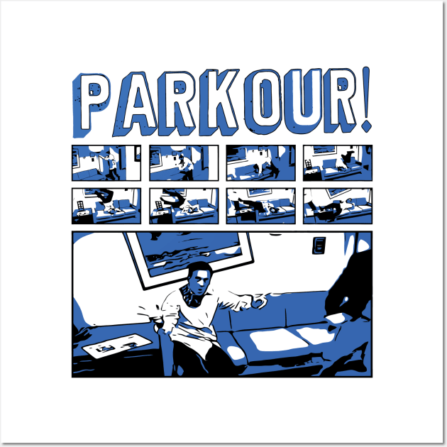 PARKOUR Wall Art by danonbentley